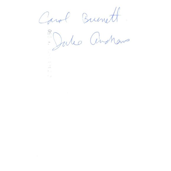 Julie Andrews Carol Burnett Candid Photograph 3.5 x 5 Tony Awards 1999 - Picture 2 of 2